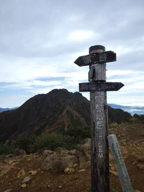阿弥陀岳山頂