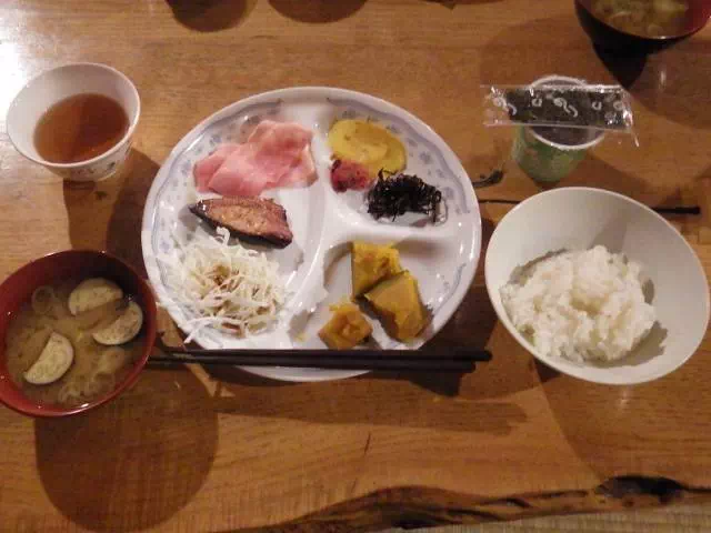 行者小屋朝食