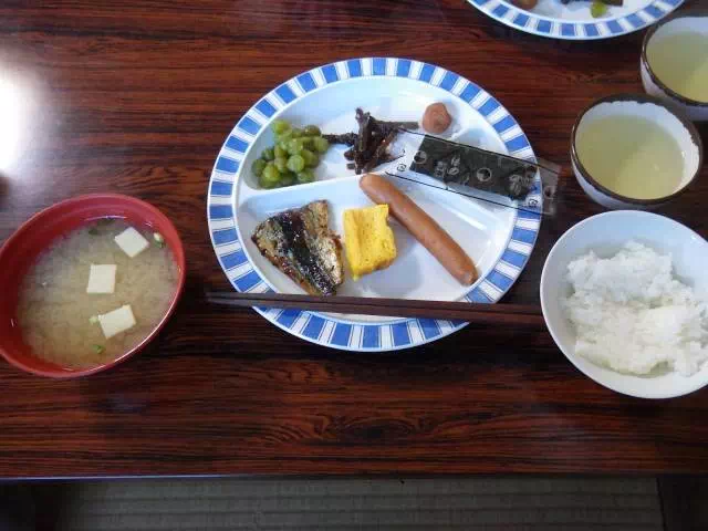 針ノ木小屋朝食