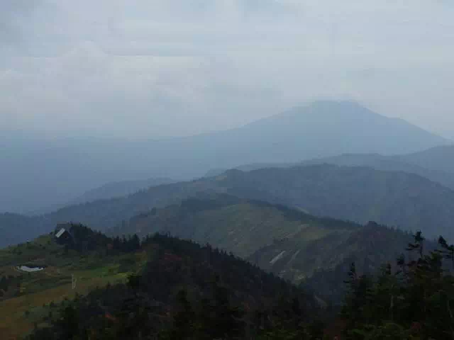 燧ケ岳と小屋 燧ケ岳と小屋