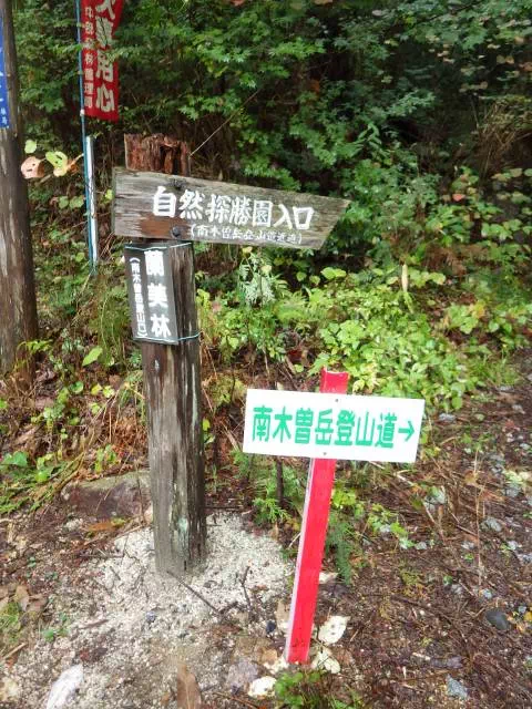 登山道入口
