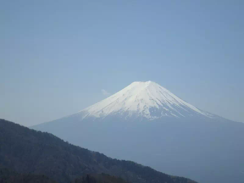 本社ケ丸近くからの富士山 本社ケ丸近くからの富士山