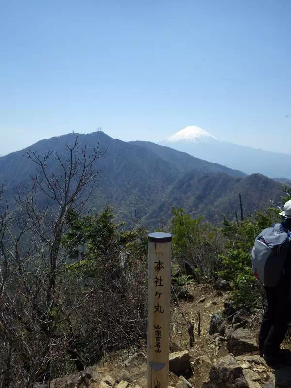 本社ケ丸山頂 本社ケ丸山頂