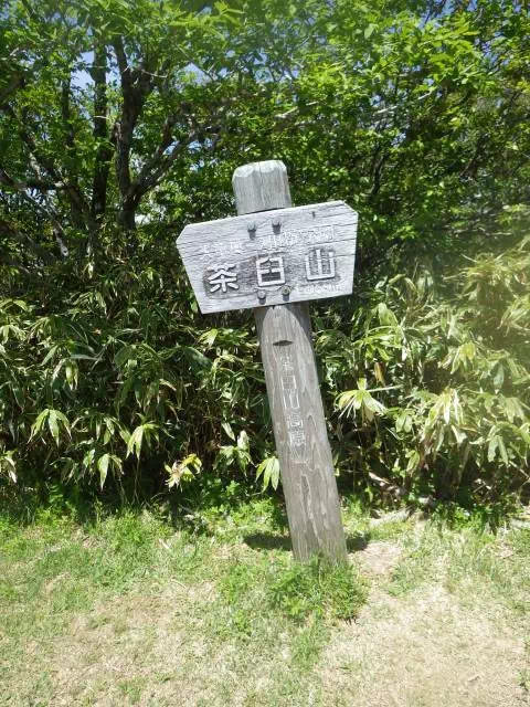 茶臼山山頂