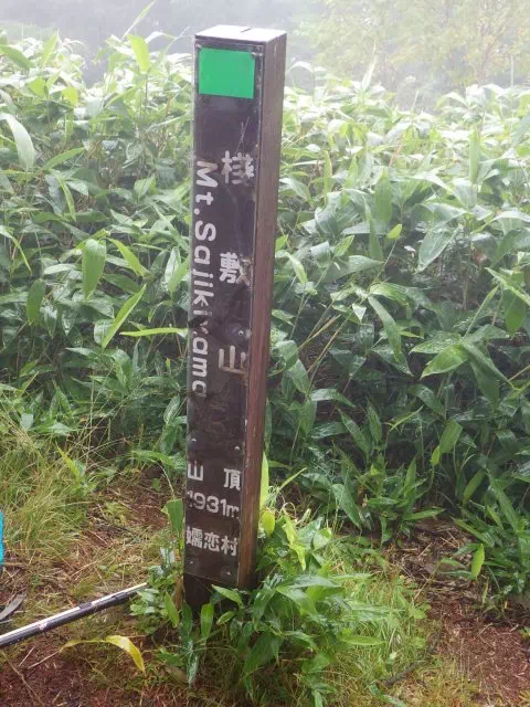 桟敷山山頂