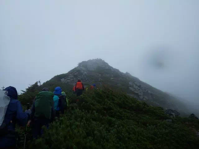 蝶槍登り 蝶槍登り