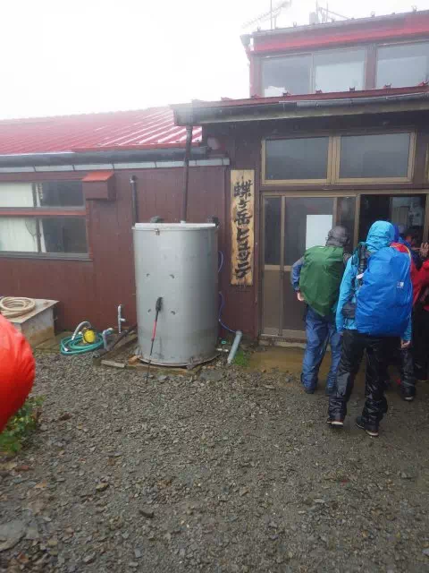 蝶ガ岳ヒュッテ 蝶ガ岳ヒュッテ