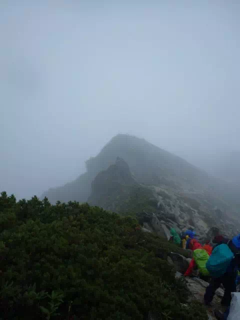 岩山下り 岩山下り