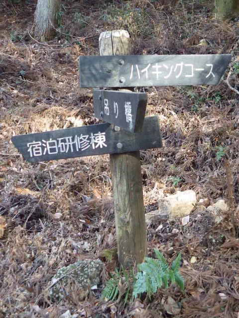 ハイキングコース標識 ハイキングコース標識