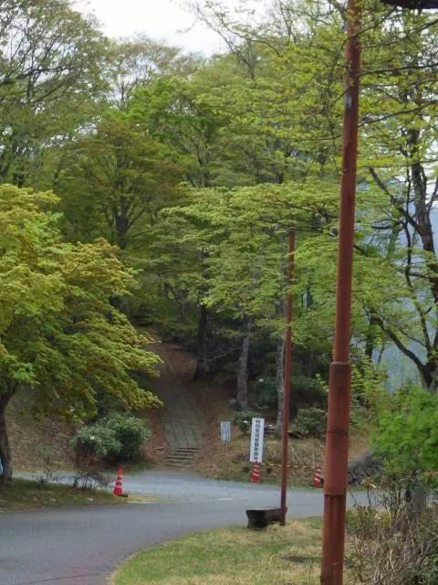 登山道入口 登山道入口