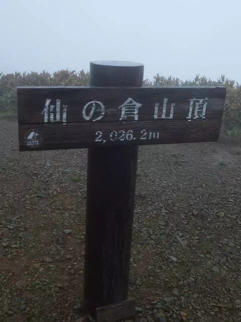 仙ノ倉山山頂 仙ノ倉山山頂
