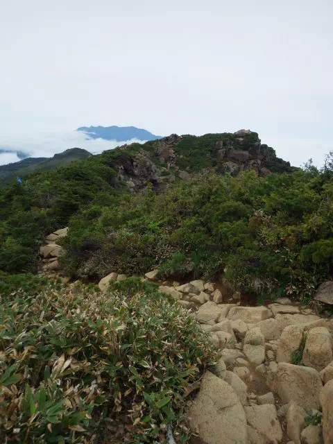 小至仏山へ 小至仏山へ