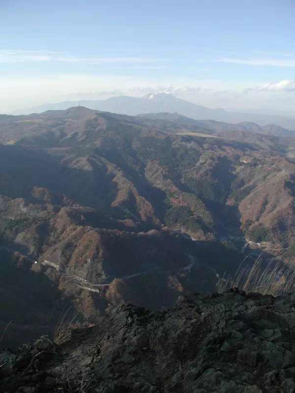 艫岩からの浅間山