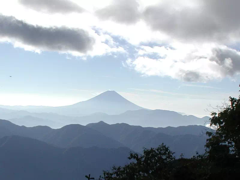 朝の富士山 朝の富士山