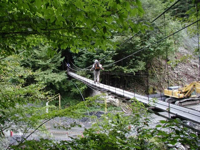 つり橋 つり橋