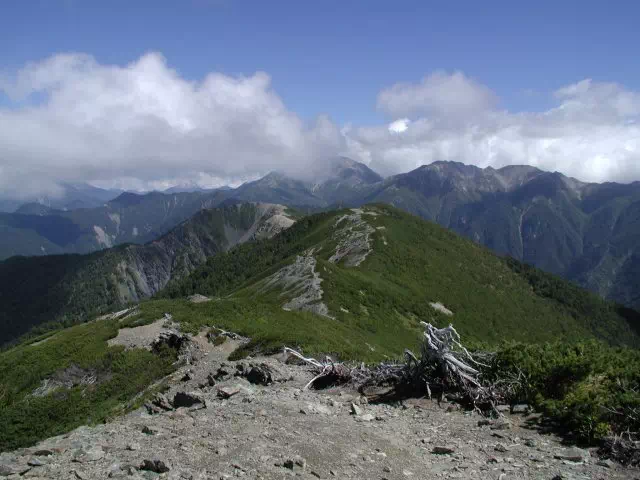 北俣岳下 北俣岳下