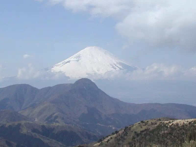 明神ケ岳山頂からの富士山