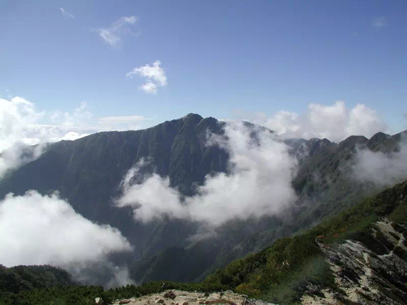 檜尾岳からの空木岳