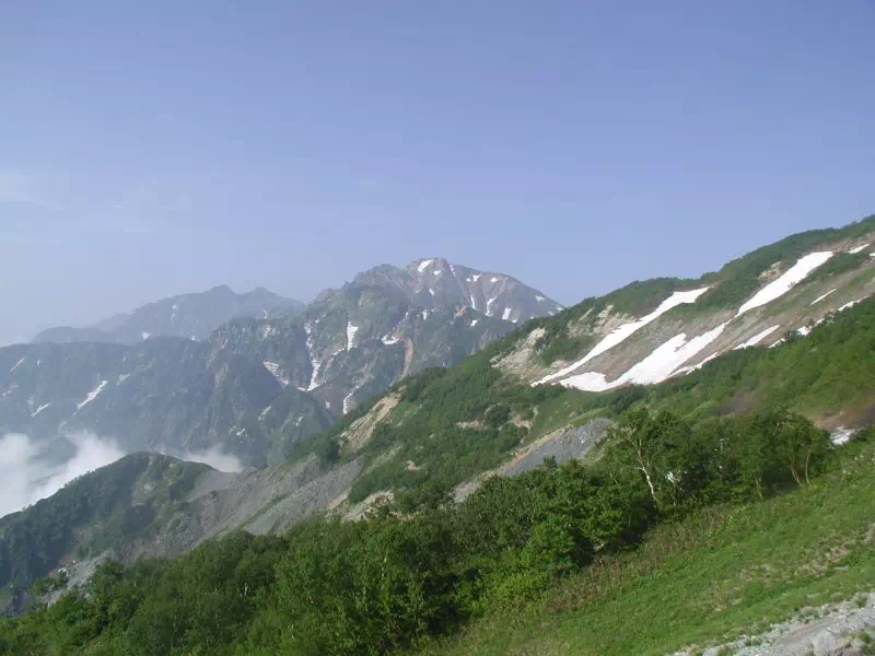 五龍岳、鹿島槍ケ岳
