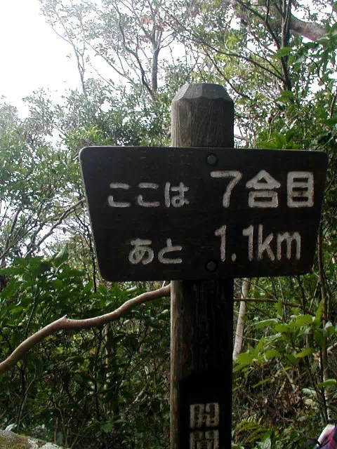 七合目
