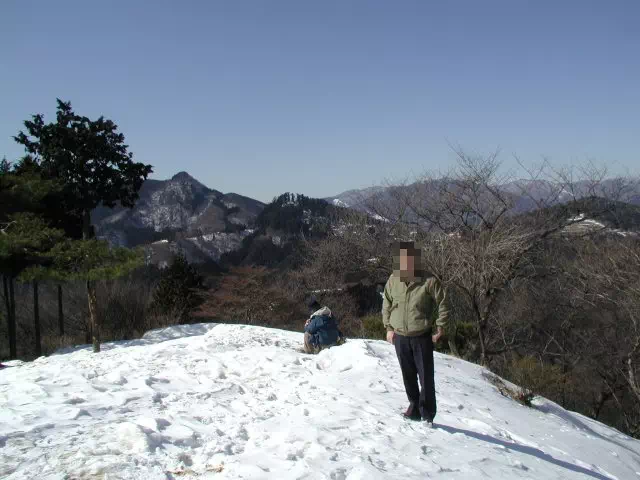 日の出山から御岳