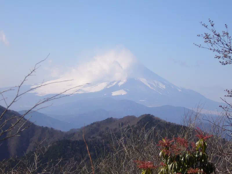 鍋割山近くからの富士山 鍋割山近くからの富士山