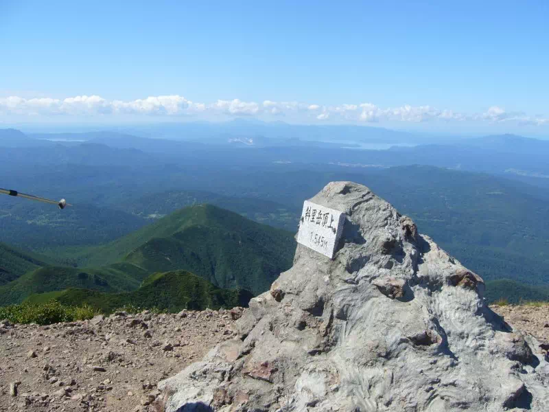 斜里岳山頂