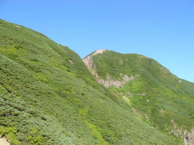 斜里岳山頂方面