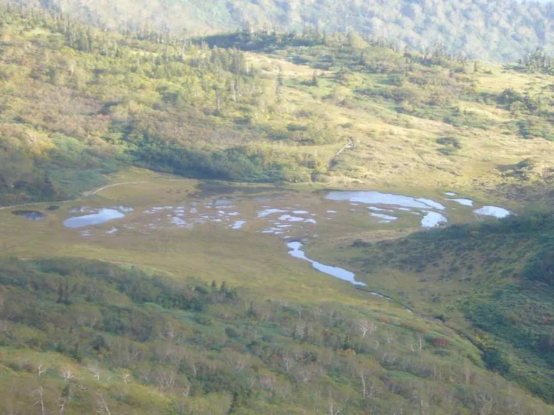 天狗の庭の池塘 天狗の庭の池塘