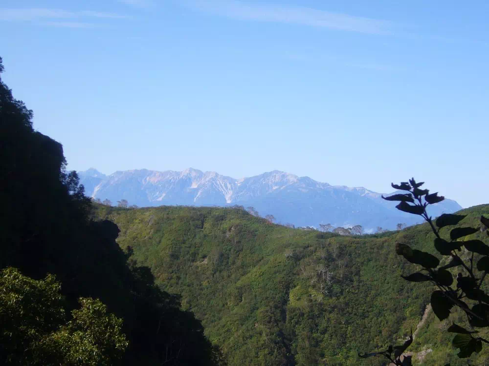 白馬方面の山々 白馬方面の山々